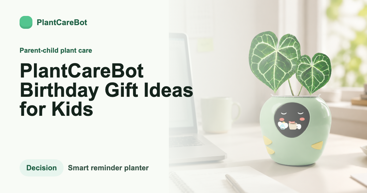 PlantCareBot Birthday Gift Ideas for Kids cover image for PlantCareBot blog