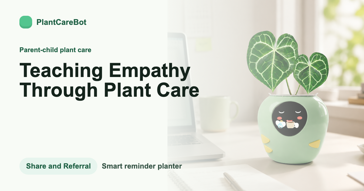 Teaching Empathy Through Plant Care cover image for PlantCareBot blog